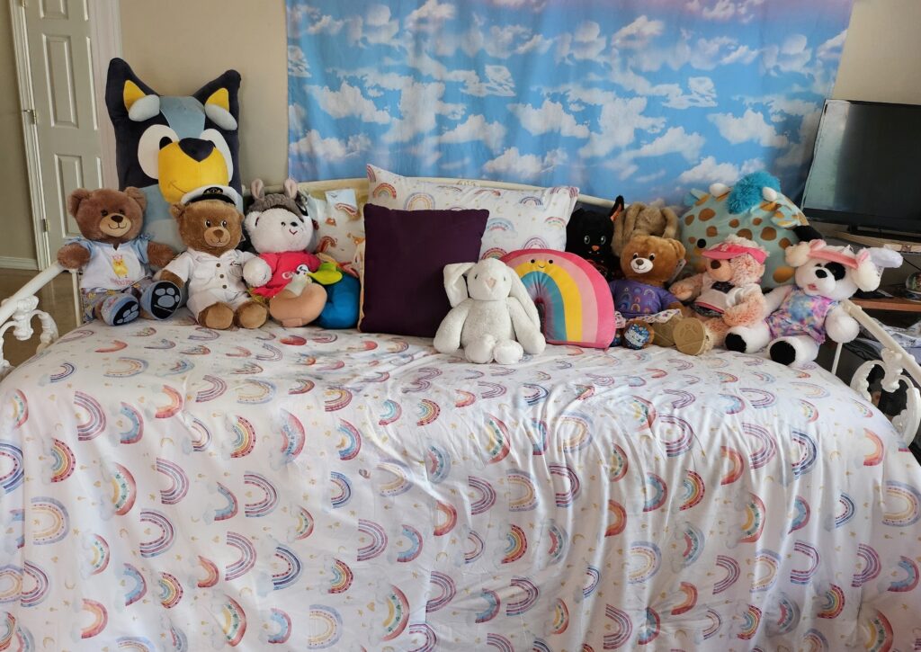 A toddler's bed, still empty most nights. Grandmother Overstepping Boundaries: What I'm Learning
