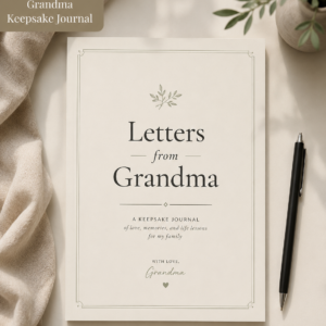 Letters from Grandma: A First Year Keepsake Journal