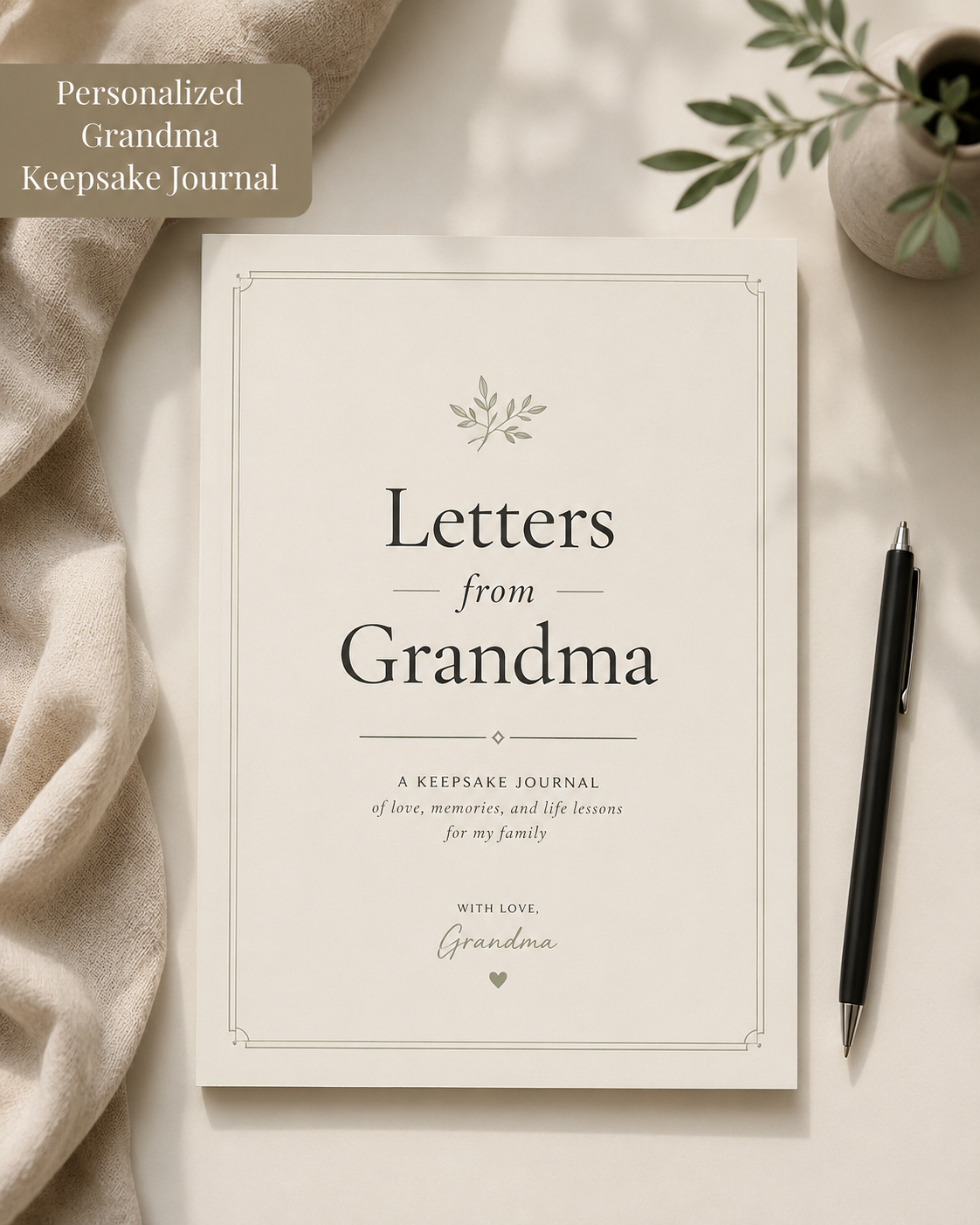 Letters from Grandma: A First Year Keepsake Journal