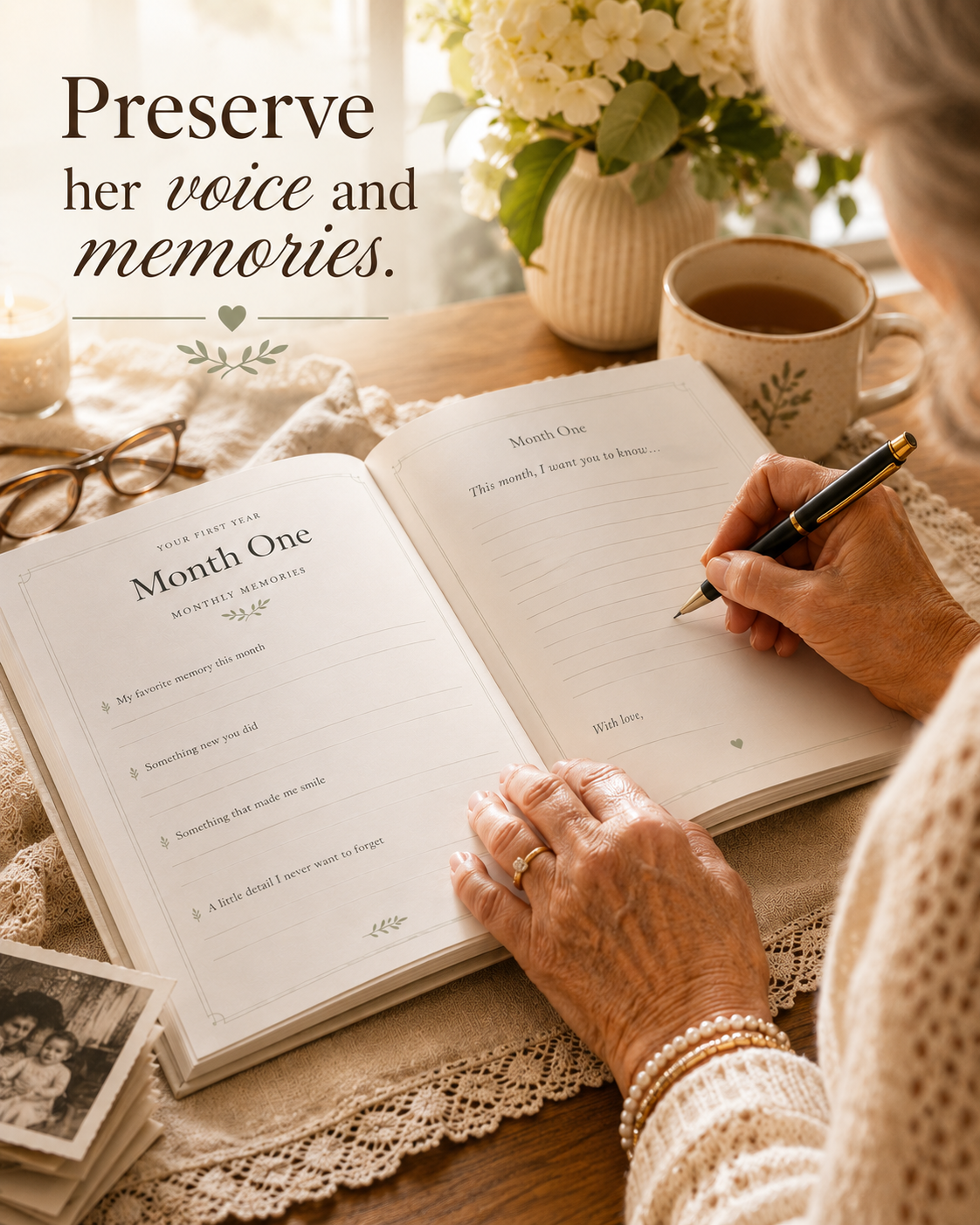 Letters from Grandma: A First Year Keepsake Journal Printable PDF - Image 6