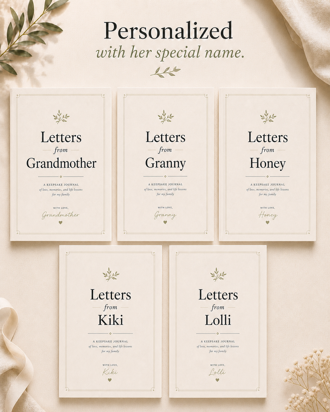 Letters from Grandma: A First Year Keepsake Journal Printable PDF - Image 12