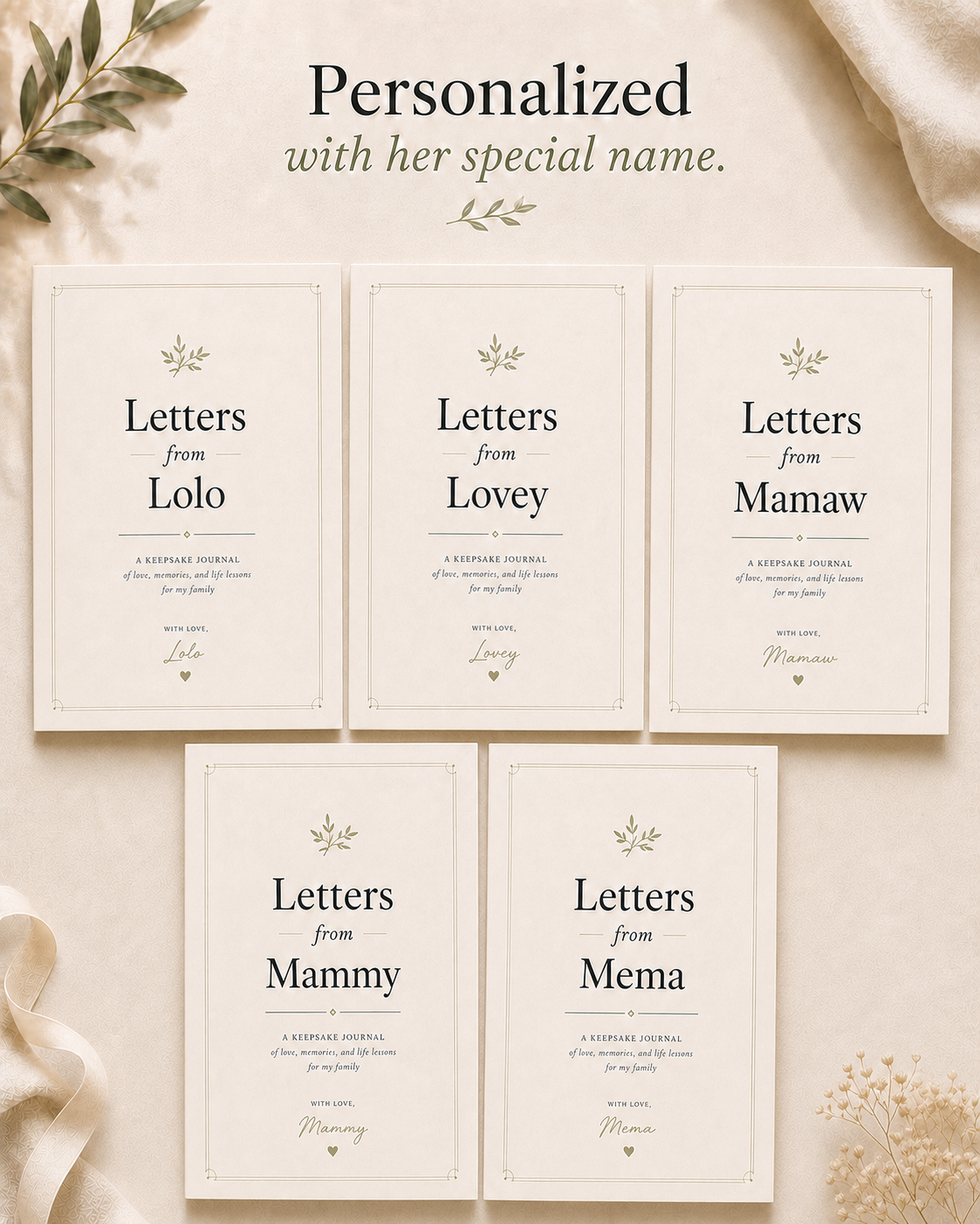 Letters from Grandma: A First Year Keepsake Journal Printable PDF - Image 13