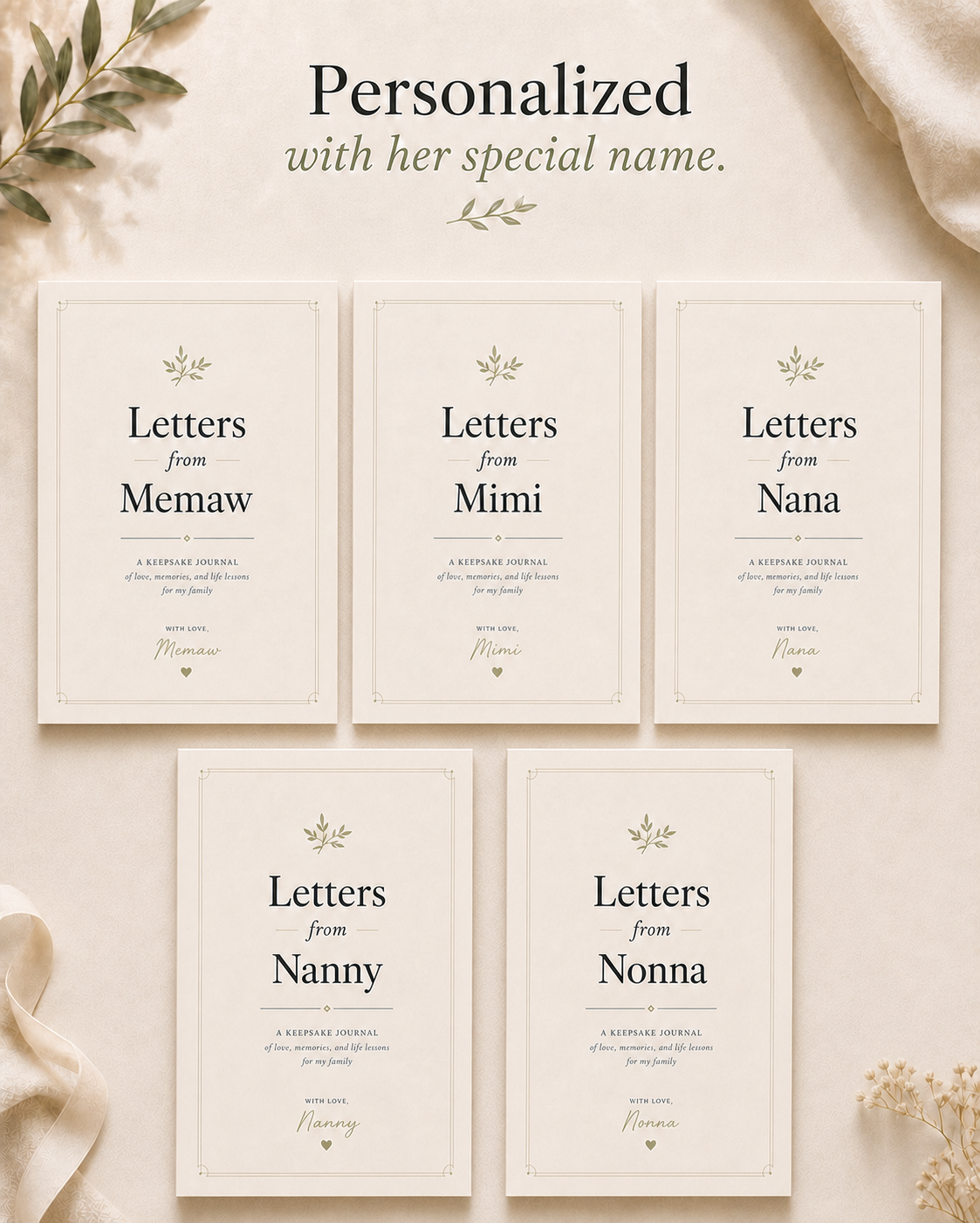 Letters from Grandma: A First Year Keepsake Journal Printable PDF - Image 14