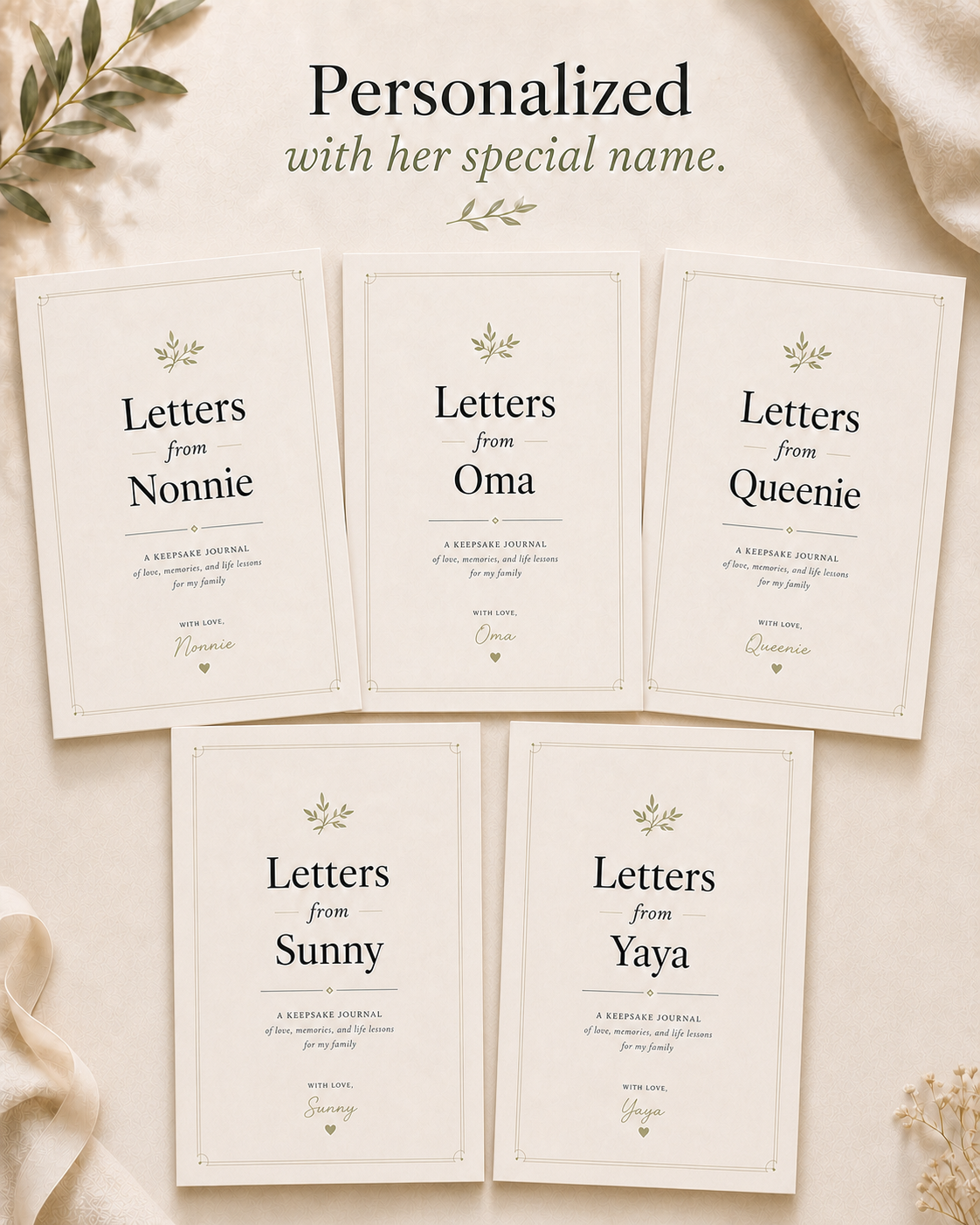 Letters from Grandma: A First Year Keepsake Journal Printable PDF - Image 15